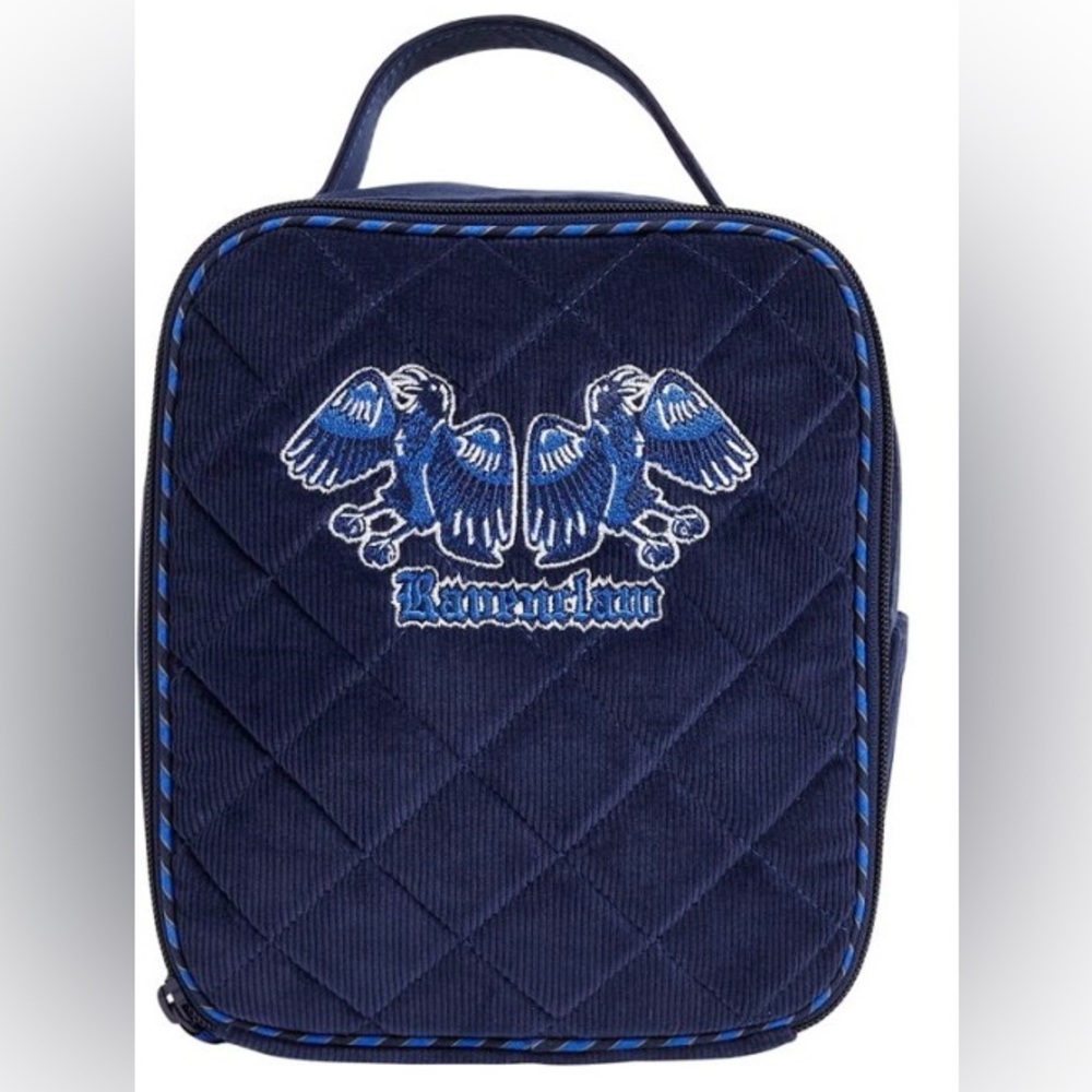 Vera Bradley Harry Potter Ravenclaw blue quilted lunchbox